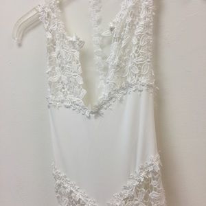 White wedding/prom dress